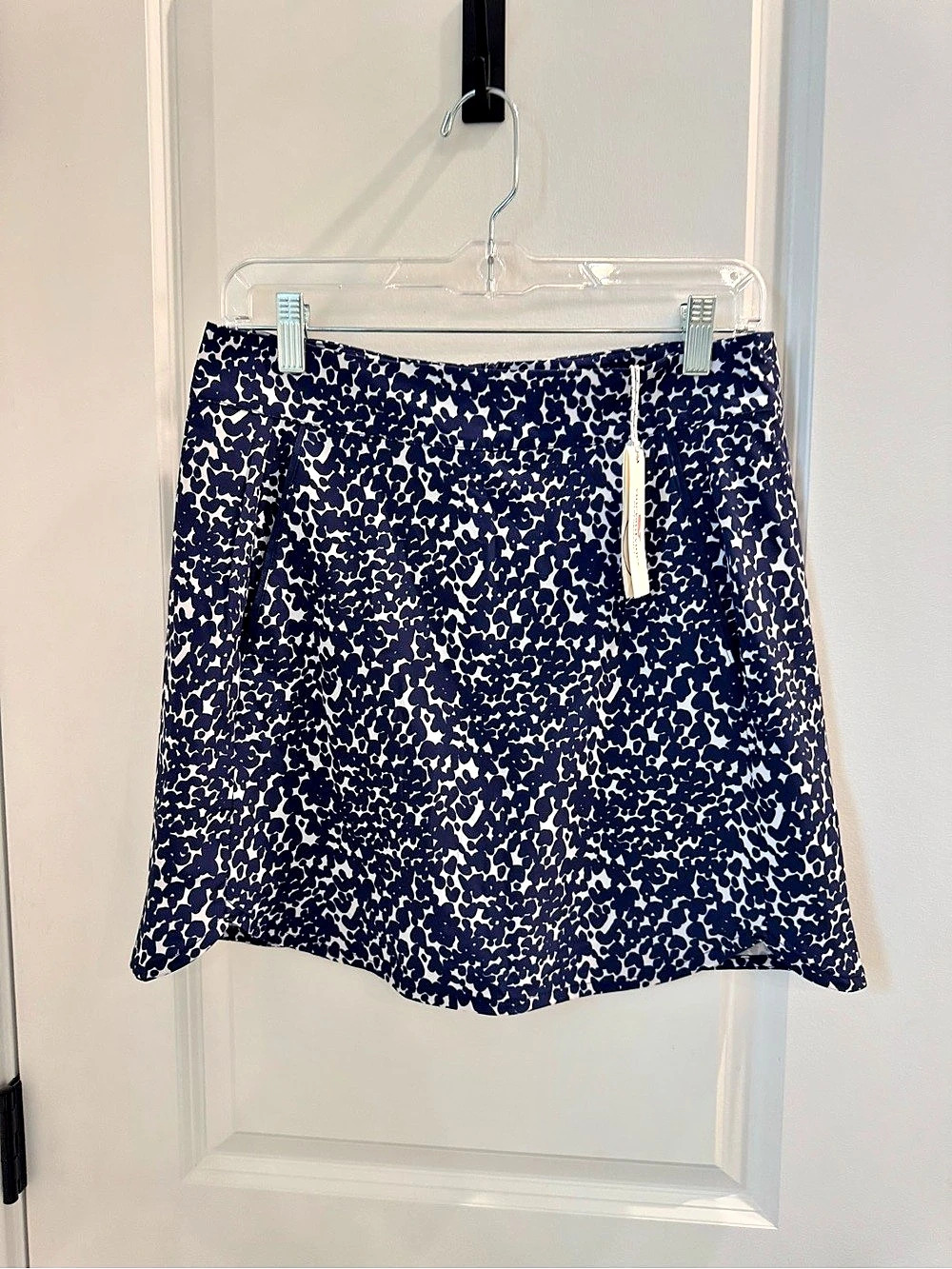 vineyard vines Printed Skort Blue & White Size Small NWT